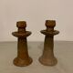 Paire de bougeoirs tamegroute