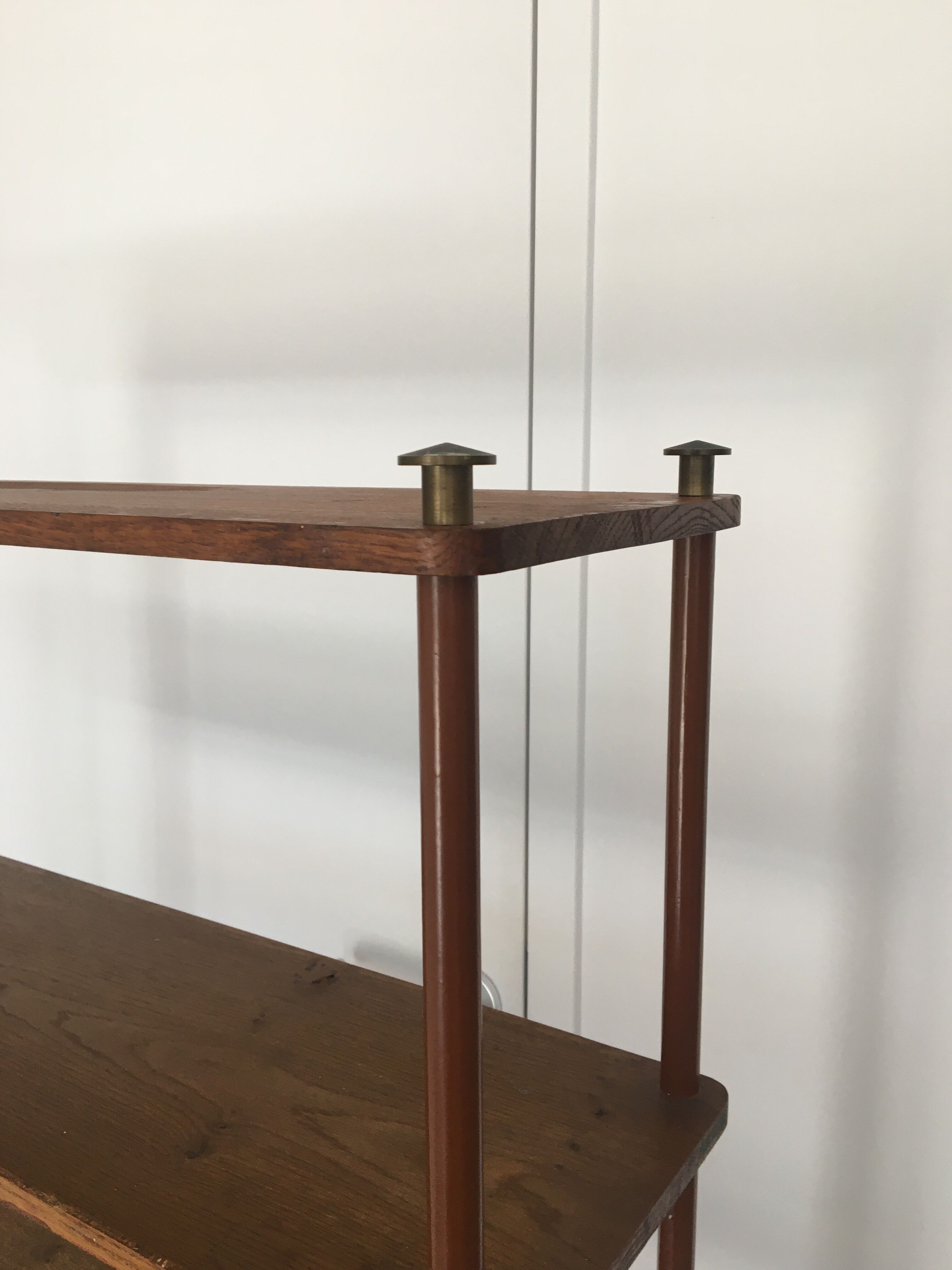 Vintage 60s bookcase shelf