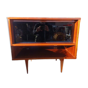 Petit meuble salon vintage teck