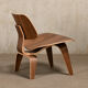 Chauffeuse Charles & Ray Eames LCW Walnut pour Herman Miller