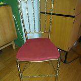 Chiavari Italian brass design chair