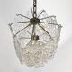 Spun Sugar Pendant by Vistas for Mazzega, 1960s