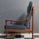 Fauteuil à dossier haut de Wilhelm Knoll, années 1960