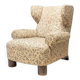 Art Deco wingback armchair, Europe, 1930s
