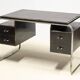 Swedish Funkis Writing Desk, Bauhaus-Inspired, 1940s