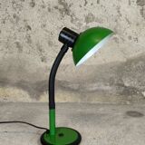 Vintage green Aluminor desk lamp