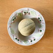 Salad bowl fruit drainer frieze strawberry slurry