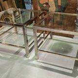 Paire de bouts de canapé ou tables d’appoint, Maison Charles, France