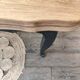Table style regence en chene massif