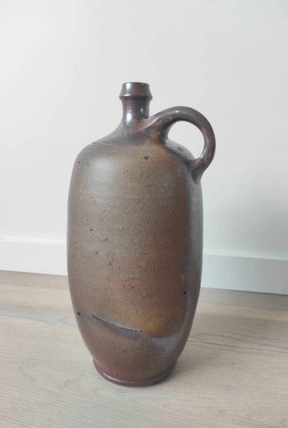 Large glazed terracotta jug, 60s