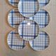Set of 8 Moulins des Loups flat plates