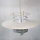 Special xl danish frandsen belysning ceiling lamp *** type 9010-p *** white