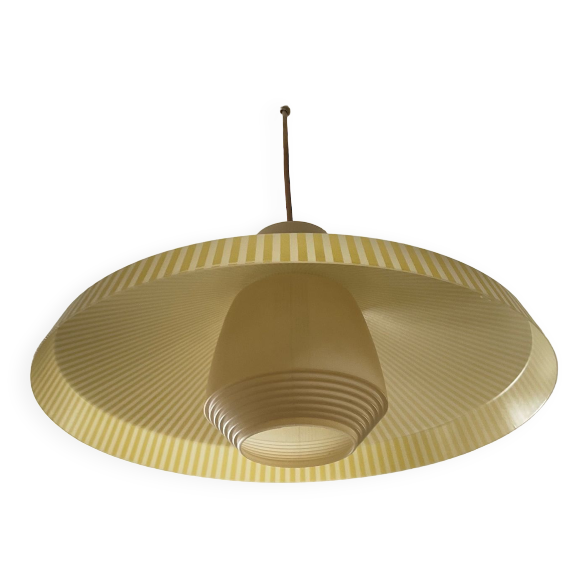 Saucer pendant light from the 60s and 70s