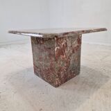 Italian Marble Coffee or Side Table, 1980s