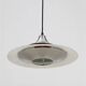 Mid-century Space Age pendant lamp / Danish modern design / 1960s / 1970s