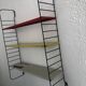 Vintage shelf Tomado pocket D.Dekker - 61 x 48 cm 1950