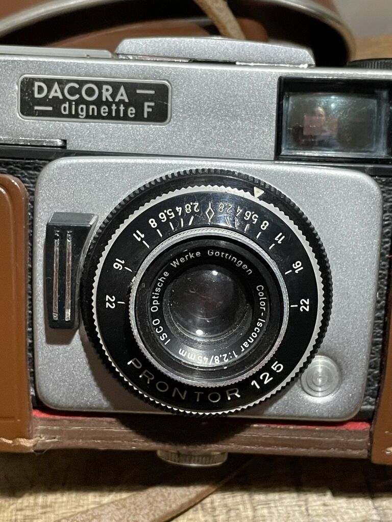 Vintage 1960s film camera