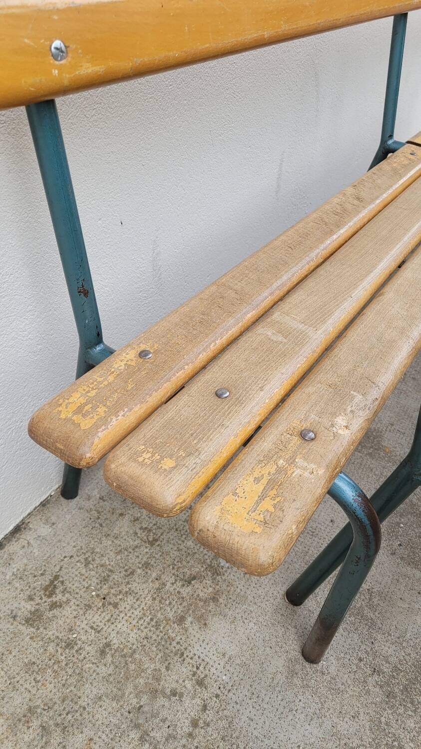 Pair of Mullca nursery school benches 1950s