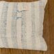 Cushion in vintage woven kilim style, patched.