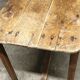 Small oak farmhouse table