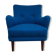 Danish designed armchair, wool, beech, completely renovated