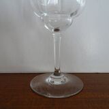 9 verres vin rouge cristal de Baccarat modèle Capri signés - 15 cm