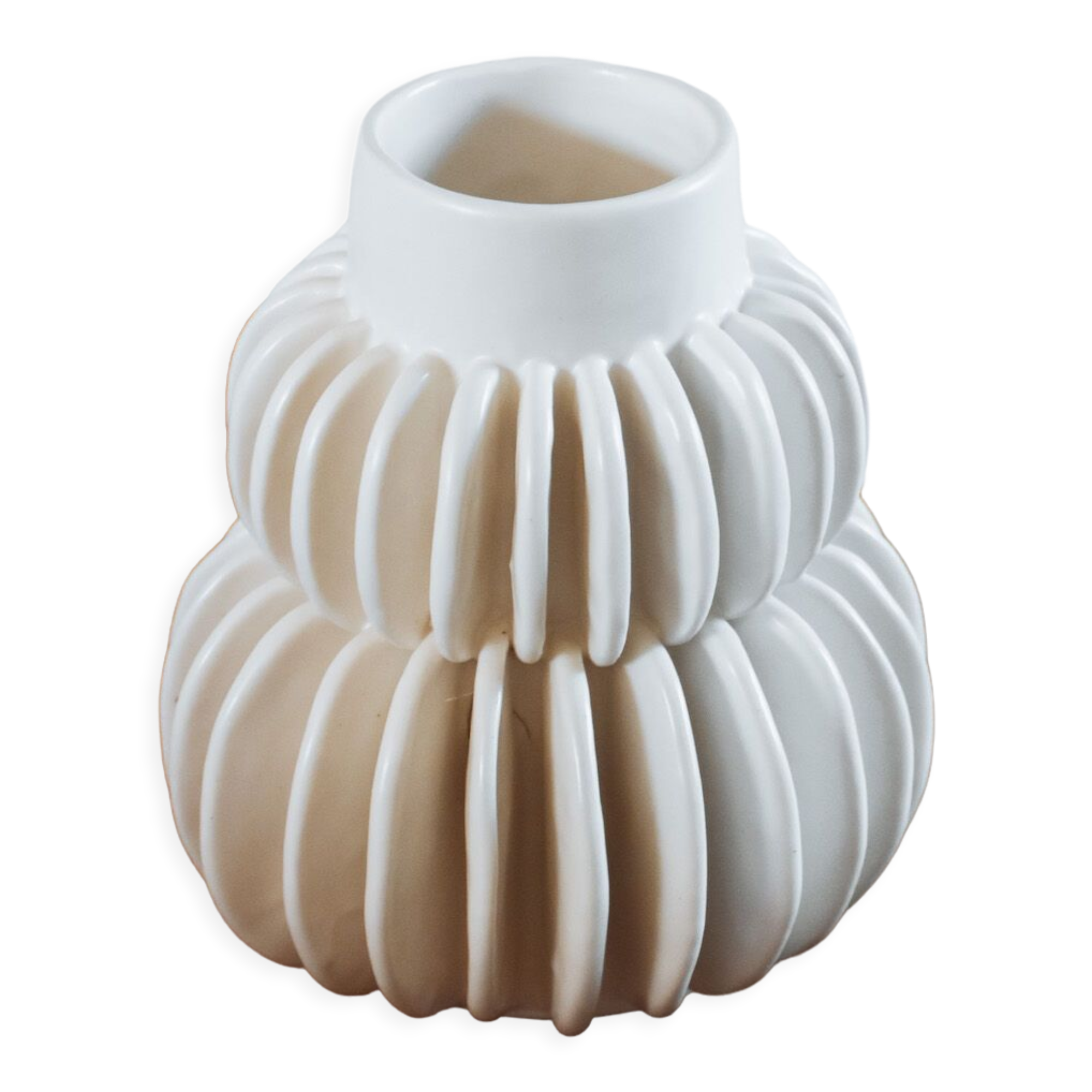 White vase