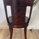 Mahogany gondola chair – Empire style