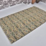 Tapis de sol vintage géométrique Oushak sku 1563