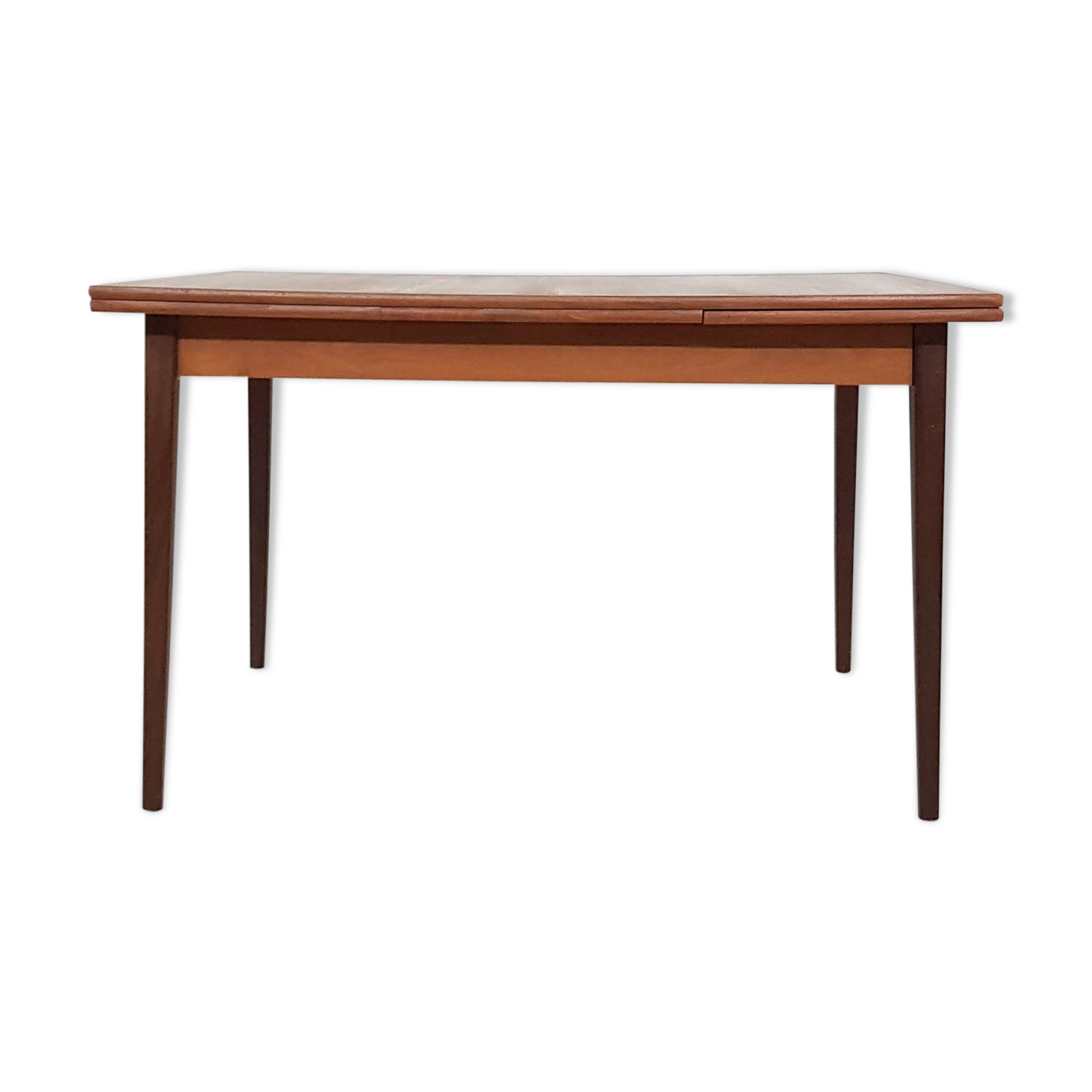 Teak extendable dining table, The Netherlands 1960