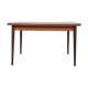 Table à manger extensible en teck, Pays-Bas des années 1960