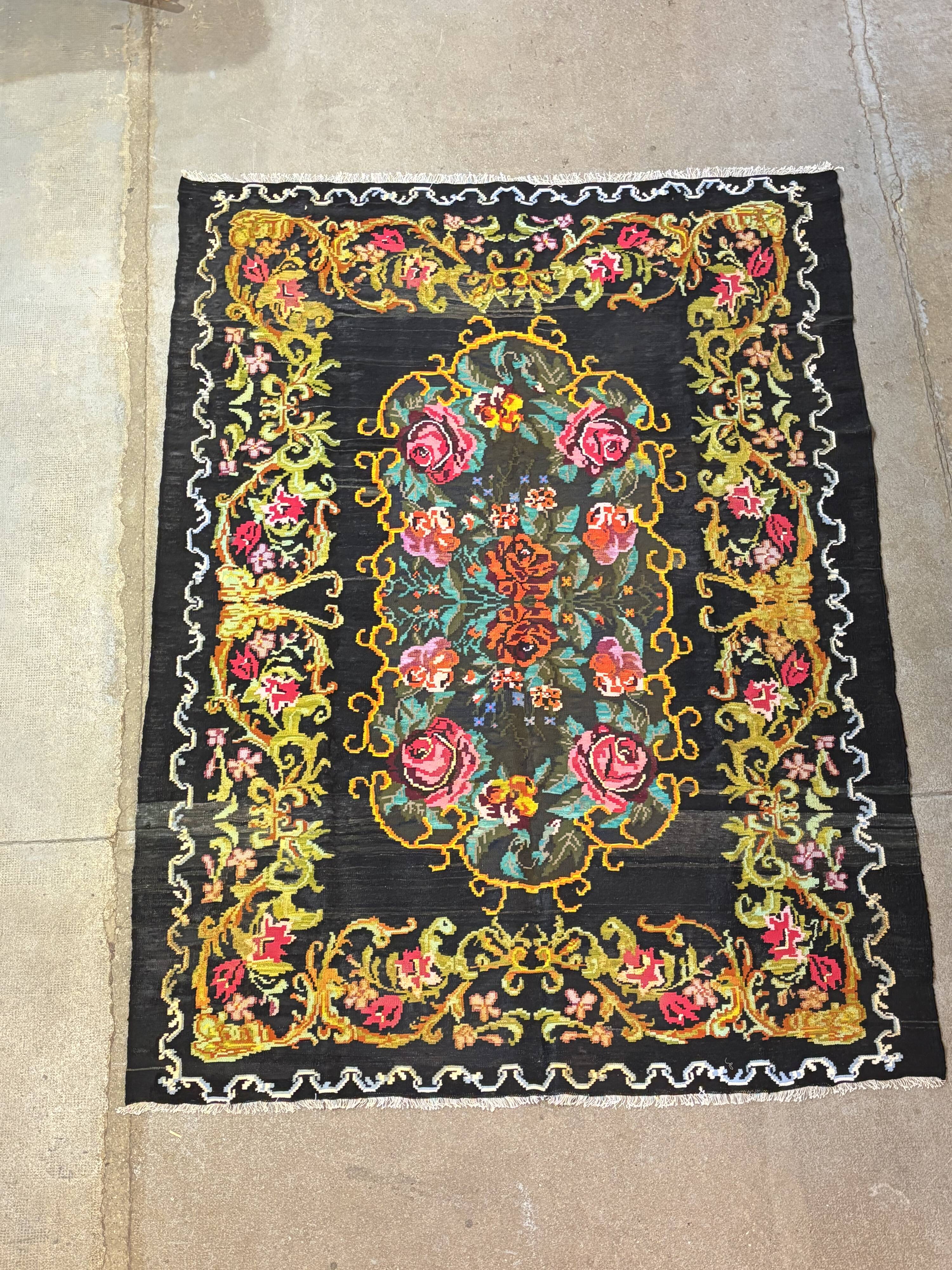 Moldovan kilim rug