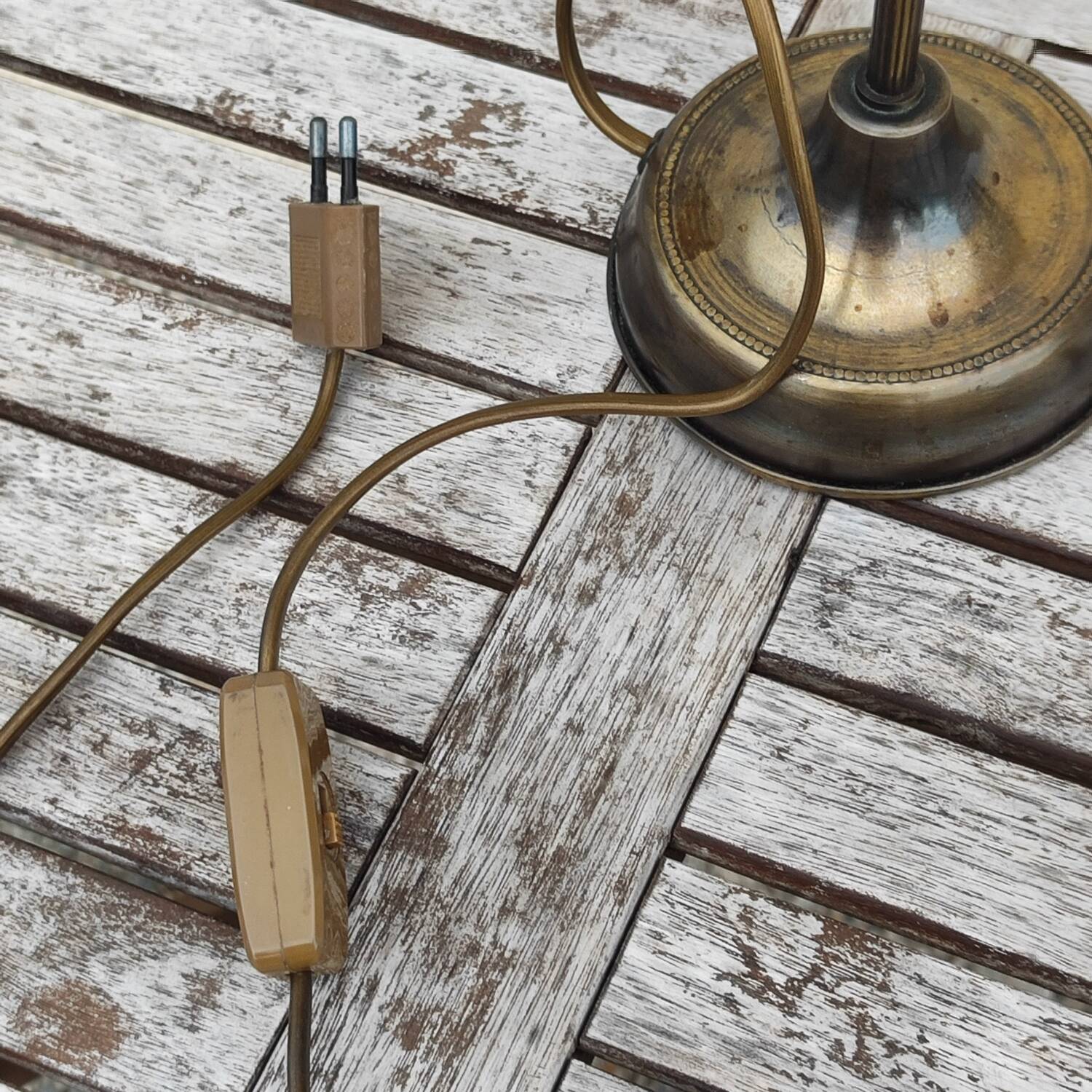 Art deco swan neck lamp See Delmas