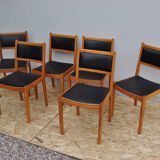 Lot of 6 vintage chairs