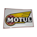 MOTUL oil enamel plate