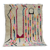 Tapis Berbère Marocain Artisanal 138 X 100 CM