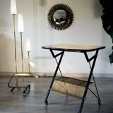 Elegant service year 60, perforated gold metal
