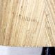 Beautiful ceramic table lamp and 60s straw