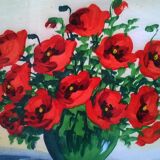 Painting "with poppies"