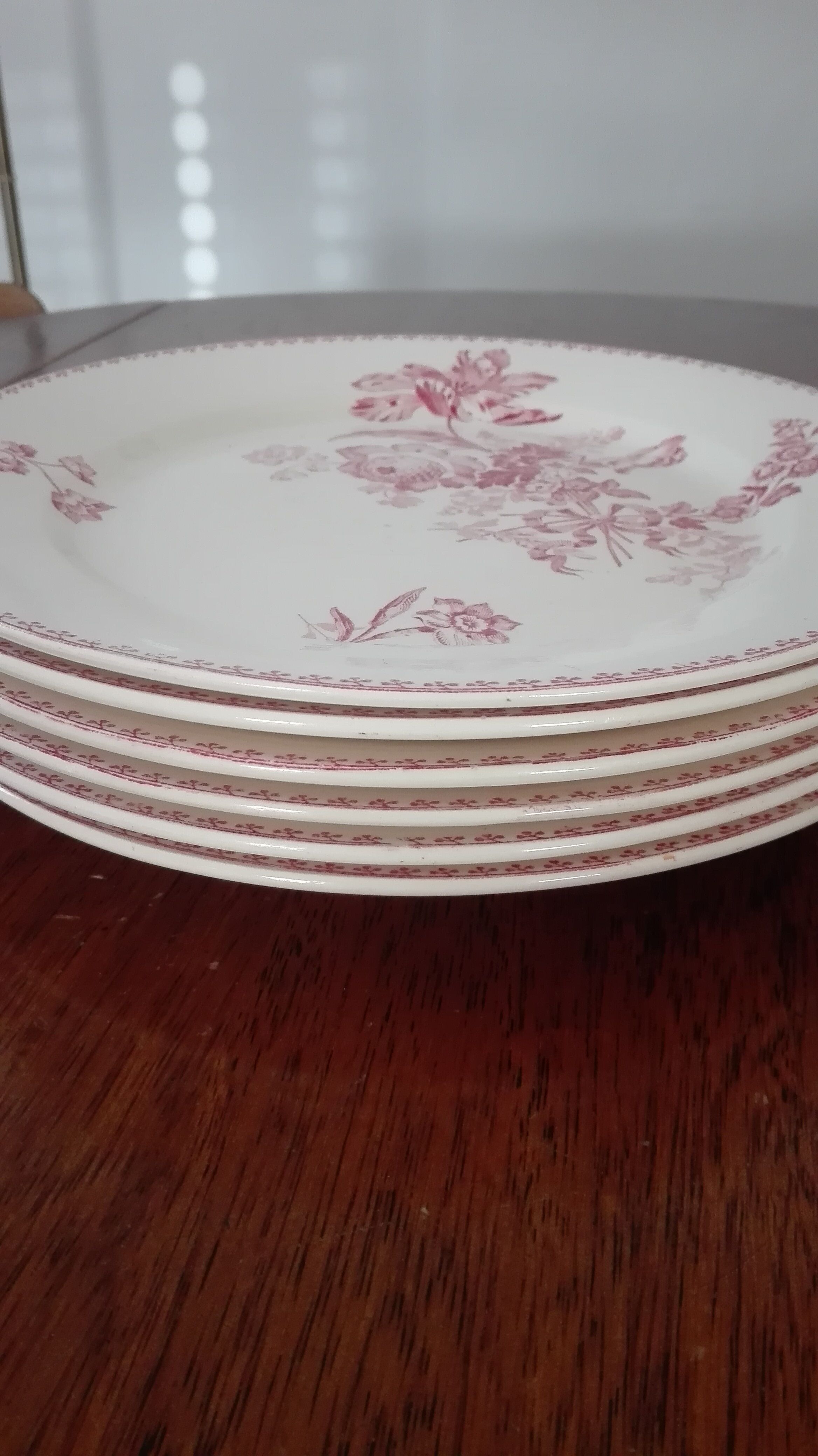 Set of 6 dinner plates