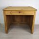 Striped pine office counter