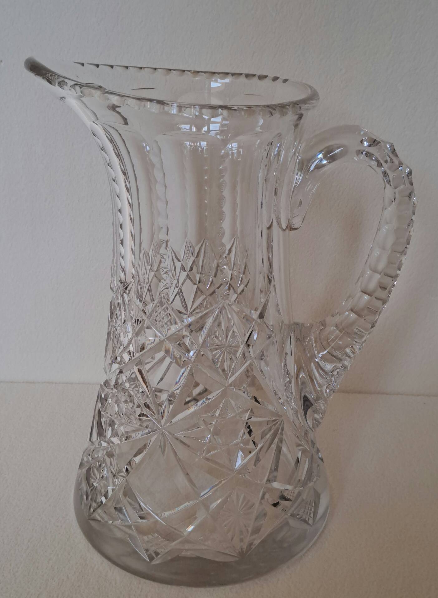 Pichet en cristal Val St Lambert