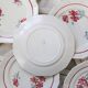 Dinner plates x6, Ceranord, Semi French Porcelain from the late 1950s