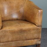 Sheepskin armchair
