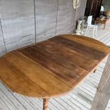Old extendable table