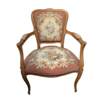 Quilted vintage chair