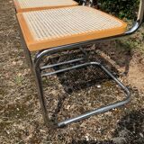 Pair of Marcel Breuer Cesca B32 chairs