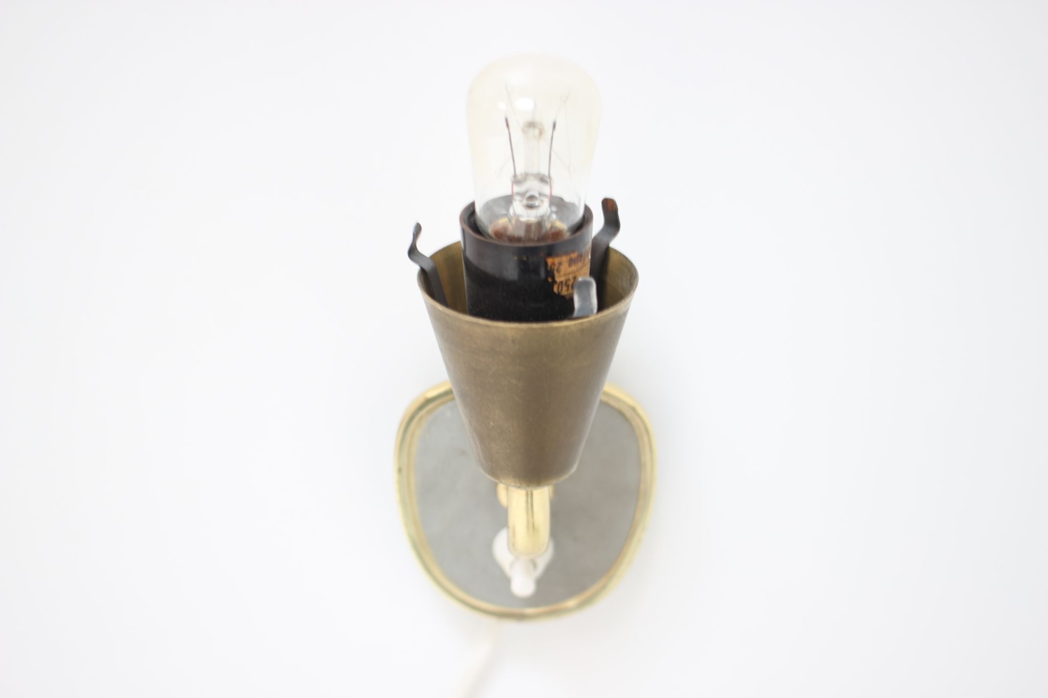 Lampe murale allemande du milieu du siècle, années 1960.