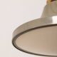 70s vintage chandelier in enamel metal  Italian design