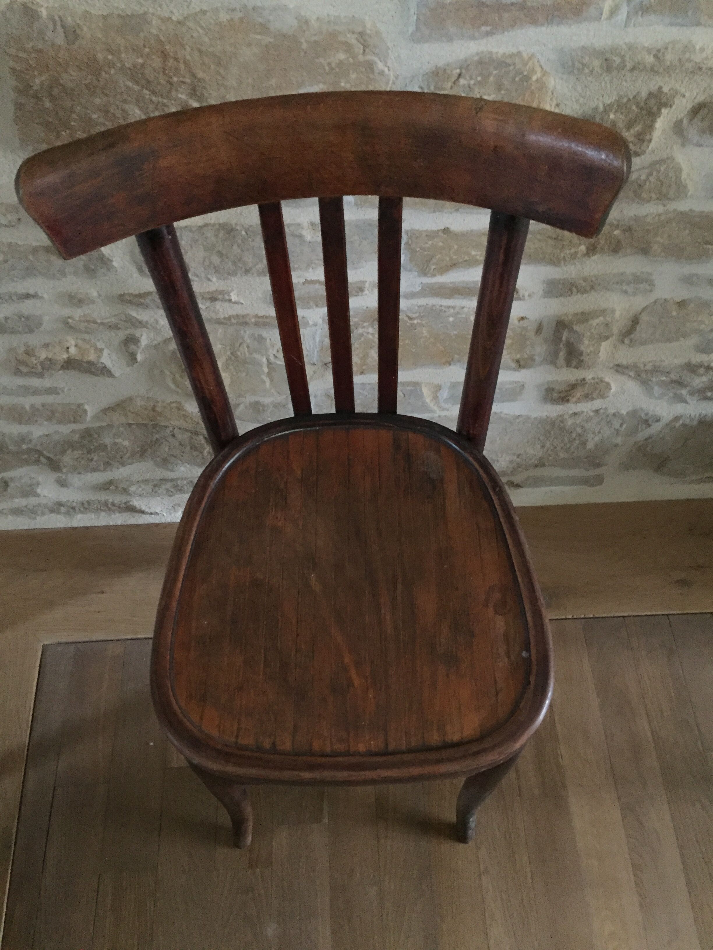 Mismatched Bistro chairs